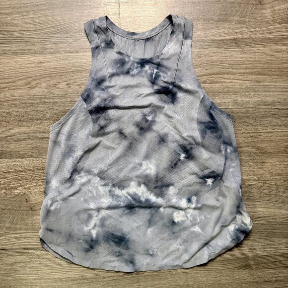 Lululemon Women's Lightweight Run Kit Tank Top - Grey - Picture 2 of 5